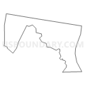 Census Tract 4408, Fairfax County, Virginia (Light Gray Border)