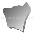 Census Tract 444.01, Virginia Beach city, Virginia (Gray Gradient Fill with Shadow)