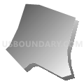 Census Tract 458.09, Virginia Beach city, Virginia (Gray Gradient Fill with Shadow)