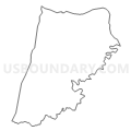 Census Tract 6101.02, Loudoun County, Virginia (Light Gray Border)
