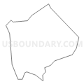 Census Tract 4911.02, Fairfax County, Virginia (Light Gray Border)