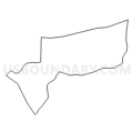 Census Tract 504.01, York County, Virginia (Light Gray Border)