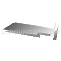 Census Tract 2019, Alexandria city, Virginia (Gray Gradient Fill with Shadow)