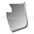 Census Tract 1018.03, Arlington County, Virginia (Gray Gradient Fill with Shadow)