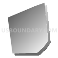 Census Tract 1018.02, Arlington County, Virginia (Gray Gradient Fill with Shadow)