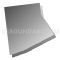 Census Tract 1016.02, Arlington County, Virginia (Gray Gradient Fill with Shadow)