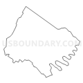 Census Tract 703, Augusta County, Virginia (Light Gray Border)
