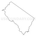 Census Tract 702, Augusta County, Virginia (Light Gray Border)