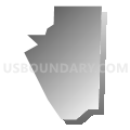 Census Tract 801.01, Kitsap County, Washington (Gray Gradient Fill with Shadow)