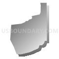 Census Tract 915, Kitsap County, Washington (Gray Gradient Fill with Shadow)