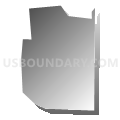 Census Tract 808, Kitsap County, Washington (Gray Gradient Fill with Shadow)