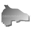 Census Tract 108.14, Benton County, Washington (Gray Gradient Fill with Shadow)
