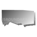 Census Tract 32, Spokane County, Washington (Gray Gradient Fill with Shadow)