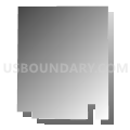 Census Tract 44, Spokane County, Washington (Gray Gradient Fill with Shadow)