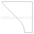 Census Tract 127.02, Spokane County, Washington (Light Gray Border)