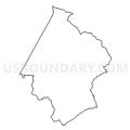 Census Tract 9502, Monroe County, West Virginia (Light Gray Border)