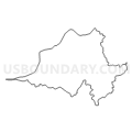 Census Tract 113.02, Kanawha County, West Virginia (Light Gray Border)