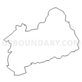 Census Tract 211, Marshall County, West Virginia (Light Gray Border)