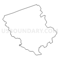 Census Tract 9561.01, Logan County, West Virginia (Light Gray Border)