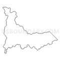 Census Tract 9566, Logan County, West Virginia (Light Gray Border)