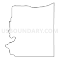 Census Tract 108, La Crosse County, Wisconsin (Light Gray Border)