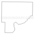Census Tract 1003, Oconto County, Wisconsin (Light Gray Border)