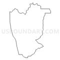 Census Tract 102.01, La Crosse County, Wisconsin (Light Gray Border)