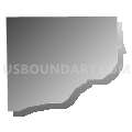 Census Tract 29.03, Kenosha County, Wisconsin (Gray Gradient Fill with Shadow)