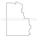 Census Tract 9706, Dunn County, Wisconsin (Light Gray Border)