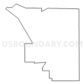 Census Tract 4201.05, Washington County, Wisconsin (Light Gray Border)