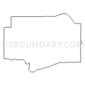 Census Tract 9705, Dunn County, Wisconsin (Light Gray Border)