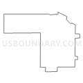 Census Tract 1301, Milwaukee County, Wisconsin (Light Gray Border)