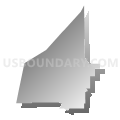 Census Tract 1003, Door County, Wisconsin (Gray Gradient Fill with Shadow)
