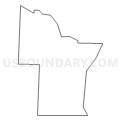 Census Tract 1707, Milwaukee County, Wisconsin (Light Gray Border)