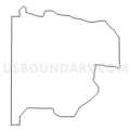 Census Tract 1005, Waupaca County, Wisconsin (Light Gray Border)