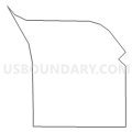Census Tract 9604, Portage County, Wisconsin (Light Gray Border)