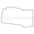 Census Tract 9606, Portage County, Wisconsin (Light Gray Border)
