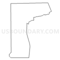 Census Tract 107, Sheboygan County, Wisconsin (Light Gray Border)