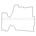 Census Tract 1, Marathon County, Wisconsin (Light Gray Border)