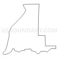 Census Tract 10, Marathon County, Wisconsin (Light Gray Border)