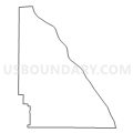 Census Tract 10.01, Barron County, Wisconsin (Light Gray Border)