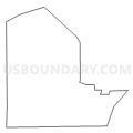 Census Tract 6302.02, Ozaukee County, Wisconsin (Light Gray Border)