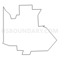 Census Tract 6301, Ozaukee County, Wisconsin (Light Gray Border)