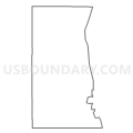 Census Tract 19.02, Laramie County, Wyoming (Light Gray Border)