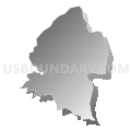 Census Tract 5201, Naranjito Municipio, Puerto Rico (Gray Gradient Fill with Shadow)