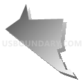Census Tract 506, Carolina Municipio, Puerto Rico (Gray Gradient Fill with Shadow)