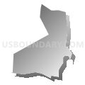 Census Tract 1214, Toa Baja Municipio, Puerto Rico (Gray Gradient Fill with Shadow)