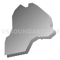 Census Tract 5101.02, Toa Alta Municipio, Puerto Rico (Gray Gradient Fill with Shadow)