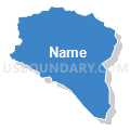 Census Tract 9509, Yabucoa Municipio, Puerto Rico (Solid Fill with Shadow)