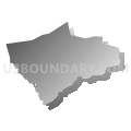 Census Tract 4306.02, Aguada Municipio, Puerto Rico (Gray Gradient Fill with Shadow)